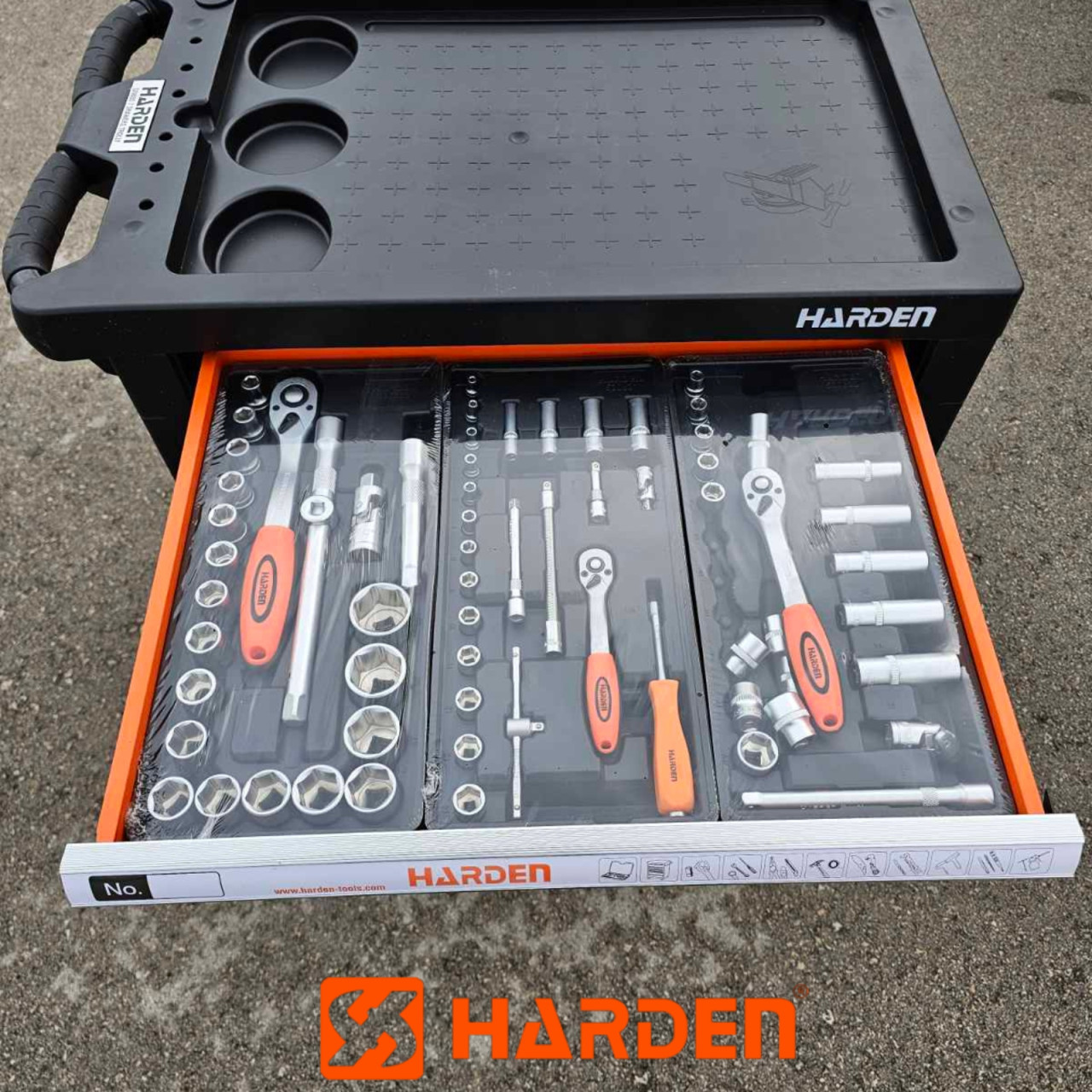 Kolica sa 7 ladica sa alatom "HARDEN" 520605