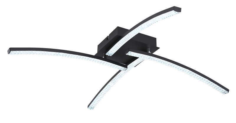 LUSTER LED JULES GLOBO/67169-24 CRNI 24W
