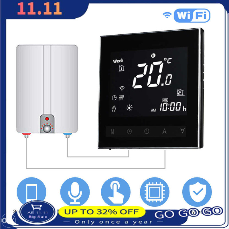 TERMOSTAT SOBNI ŽIČNI/PROGRAMSKI/ WI-FI BHT-2000GCLW