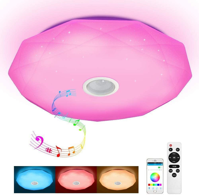 LED RGB PLAFONJERKA SA ZVUČNIKOM ALEXA
