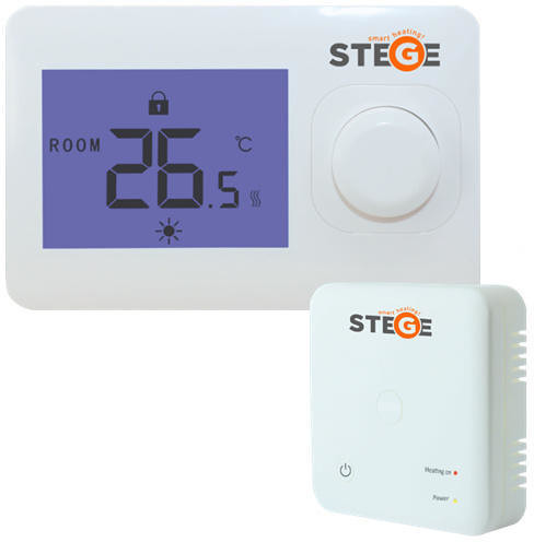 TERMOSTAT SOBNI BEŽIČNI/NEPROGRAMSKI WT100 RF STEGE