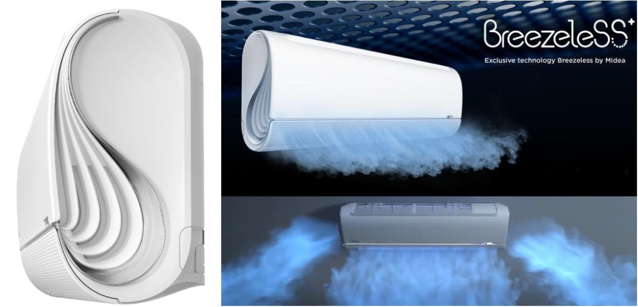 Midea breezeleSS 3,5kw-12ka DO -25c