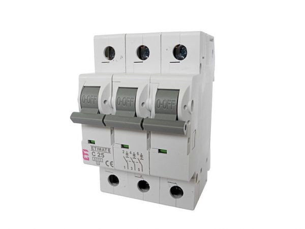 OSIGURAČ AUTOMATSKI ETI 3p 25A