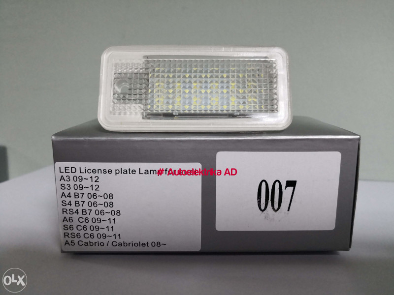 Led osvjetljenje za tablice VW Audi BMW OPEL Mercedes