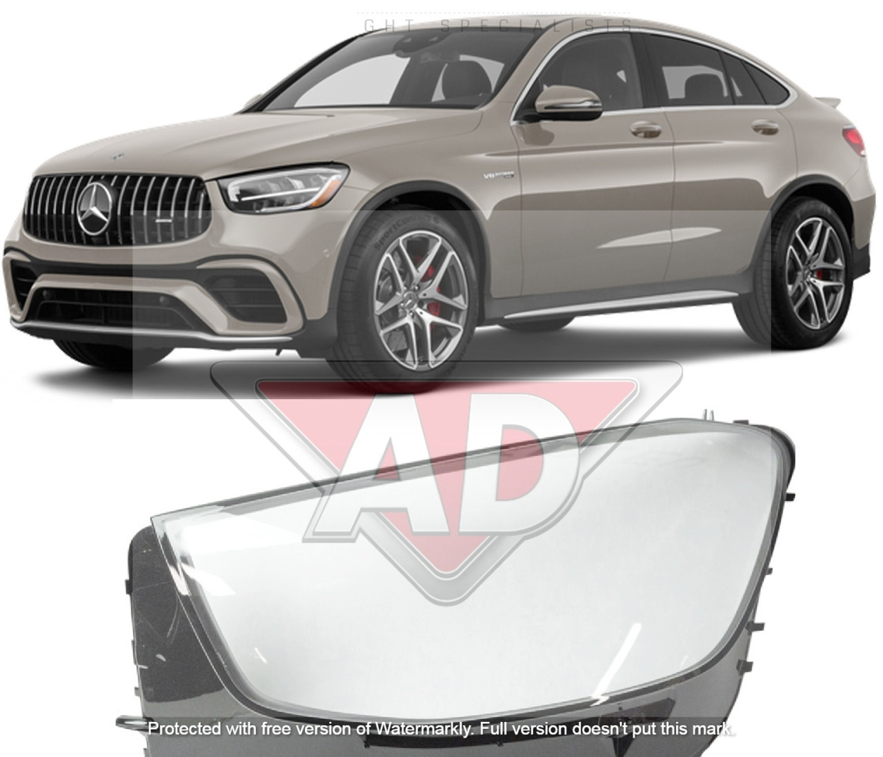 Stakla za farove Mercedes A C E G S V CLA CLS GLA GLC GLE GLS