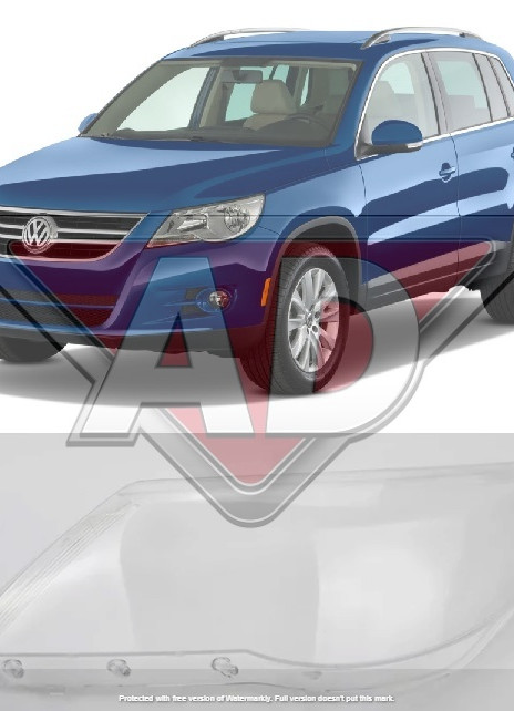 Stakla za far farove VW Golf Passat Tiguan Touareg, ugradnja