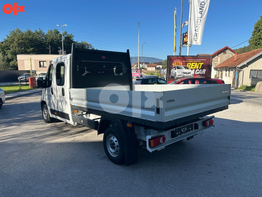 Opel Movano Double Cab Chassis - Putar 1150 kg nos.