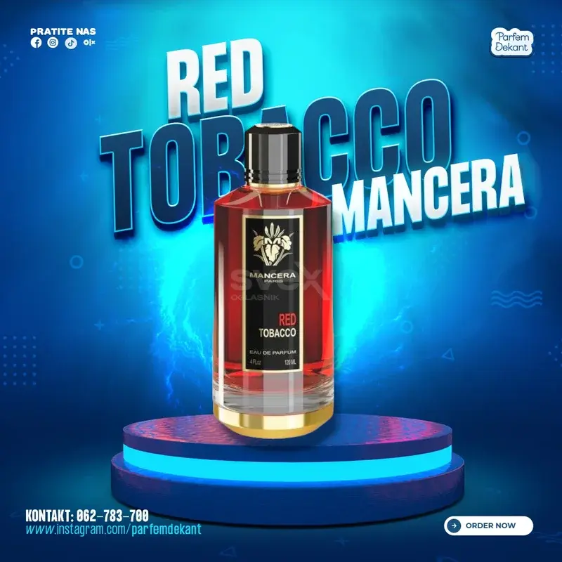 DEKANT Mancera Red Tobacco 10ml parfem parfemi dekanti