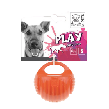 M-PETS arco loptica S - narandžasta