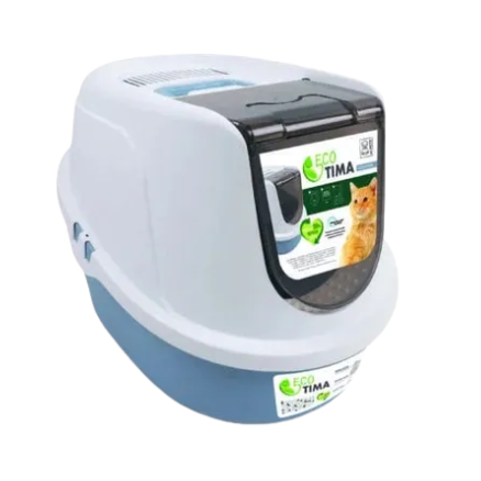M-PETS eco tima WC za mačke L - Ocean blue