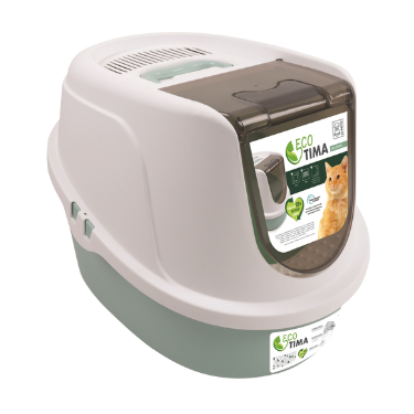 M-PETS eco tima WC za mačke L - Sea green