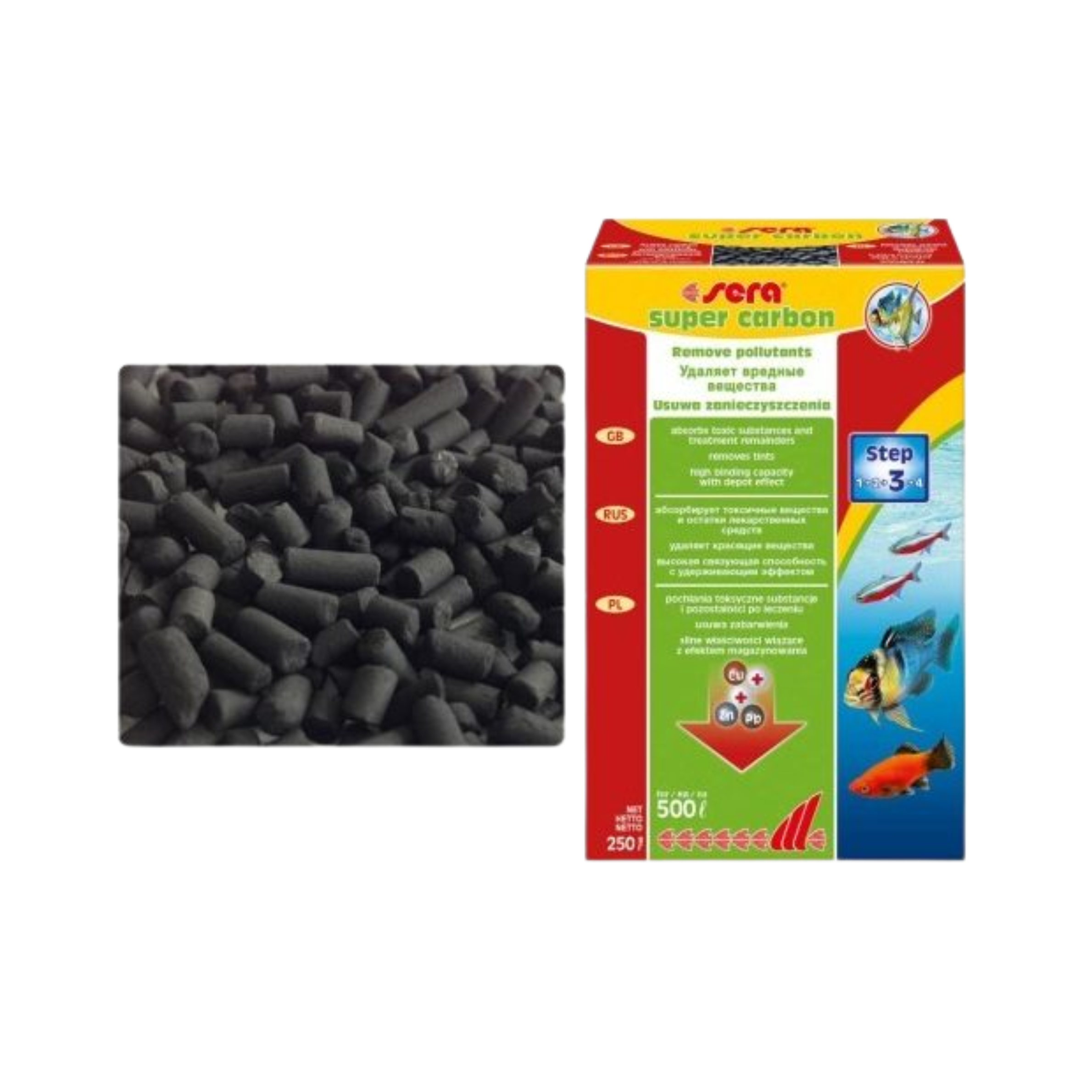 SERA aktivni ugalj - 250g