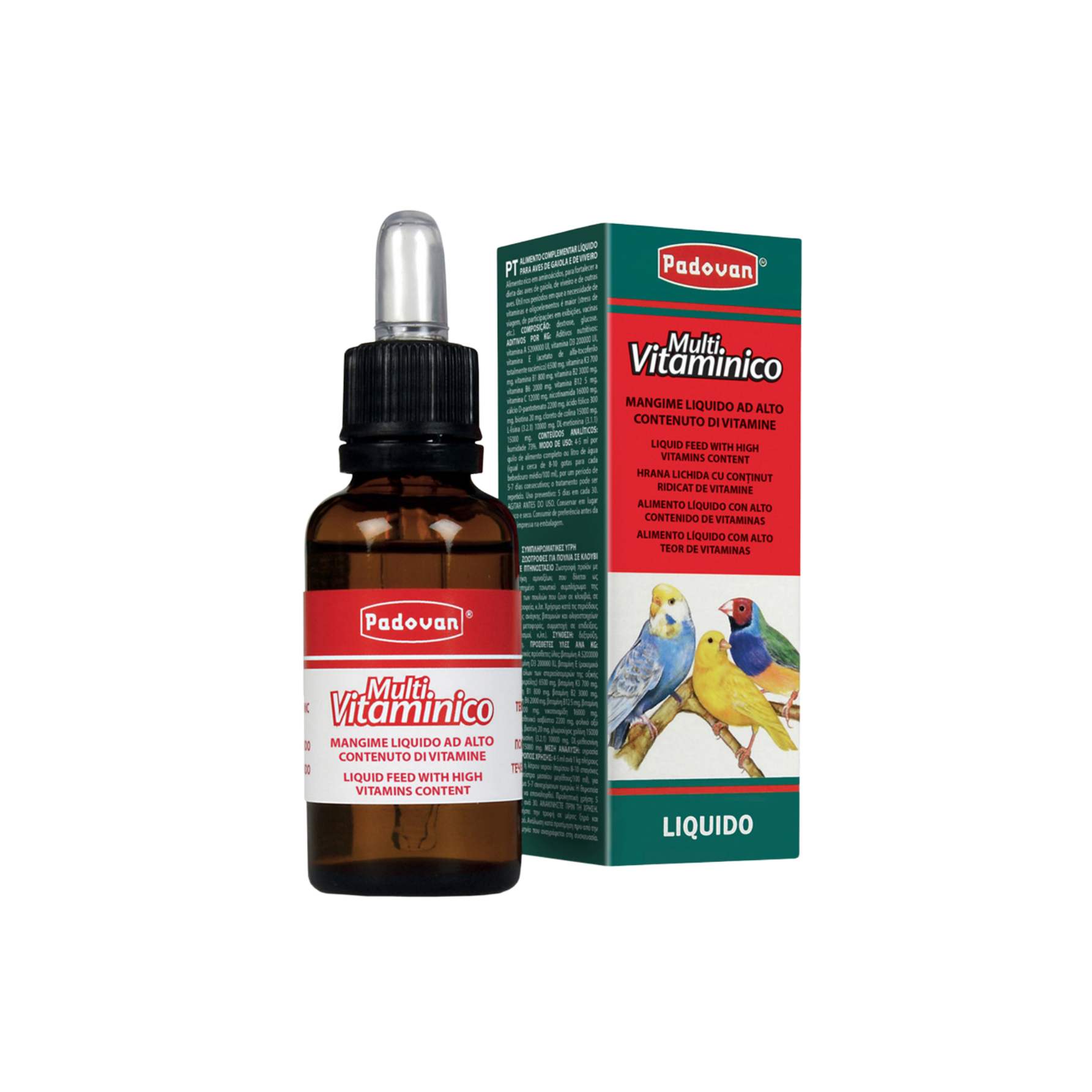 PADOVAN Multivitaminico za ptice - 30ml