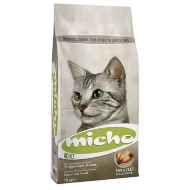 MICHO hrana za odrasle mačke premium piletina - 15kg