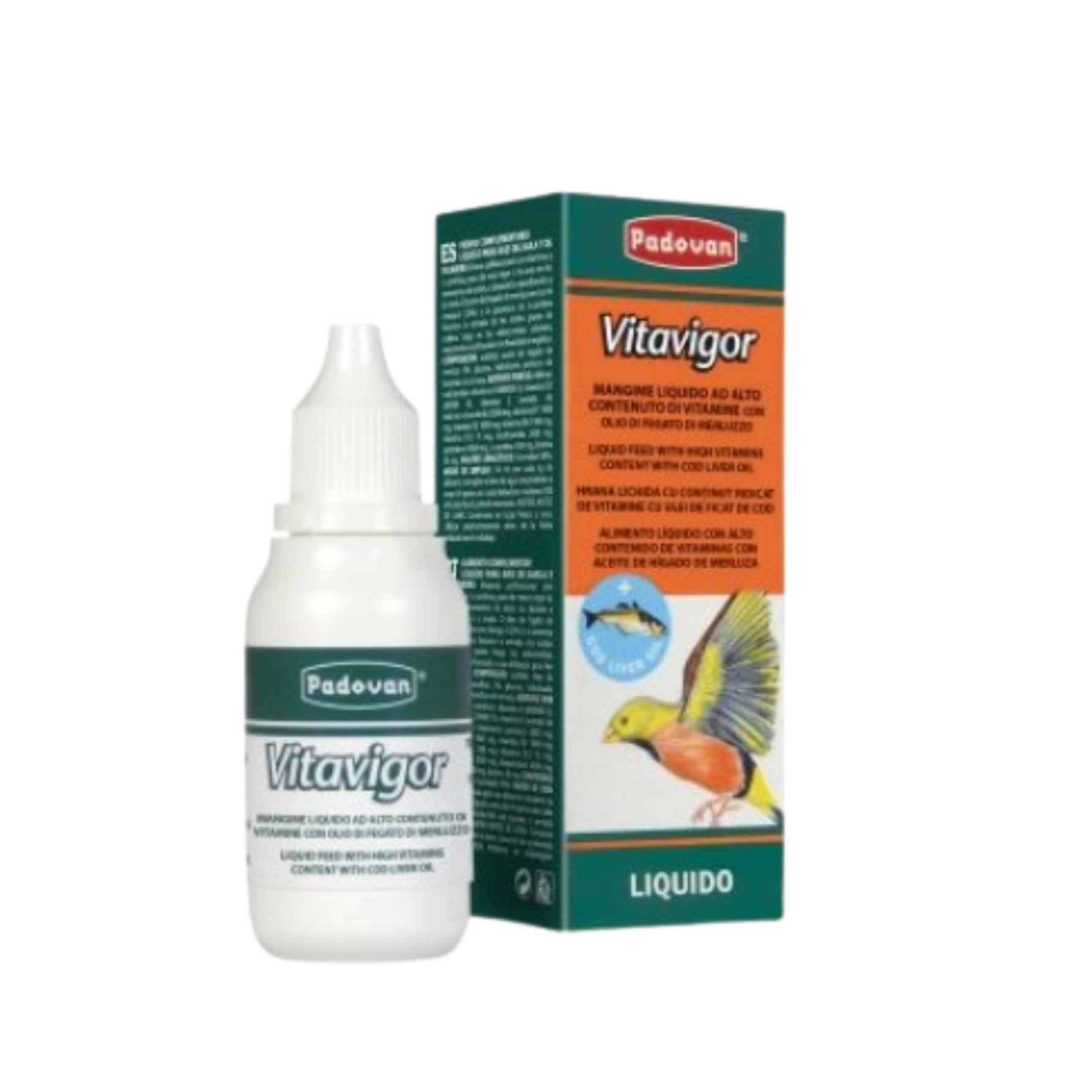 PADOVAN Vitavigor vitaminski dodatak za ptice - 30ml