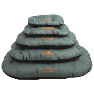 M-PETS Oleron oval jastuk plavi - L 64x42cm