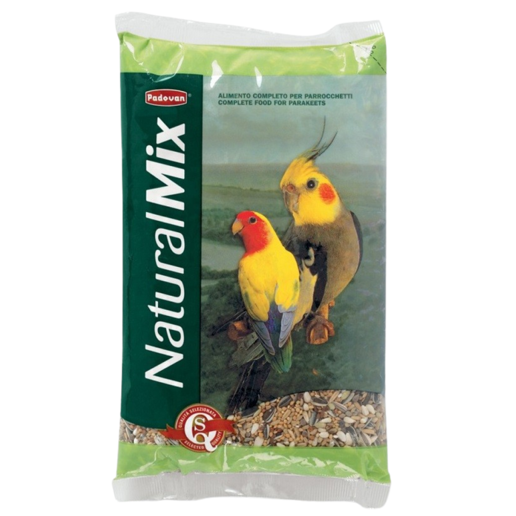 PADOVAN Naturalmix hrana za srednje papagaje - 1kg
