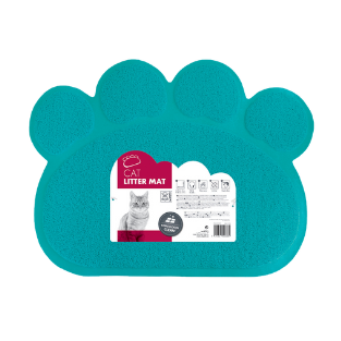 M-PETS Paw cat litter prostirka - Plava