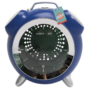 M-PETS Sixties clock transporter - PLAVA