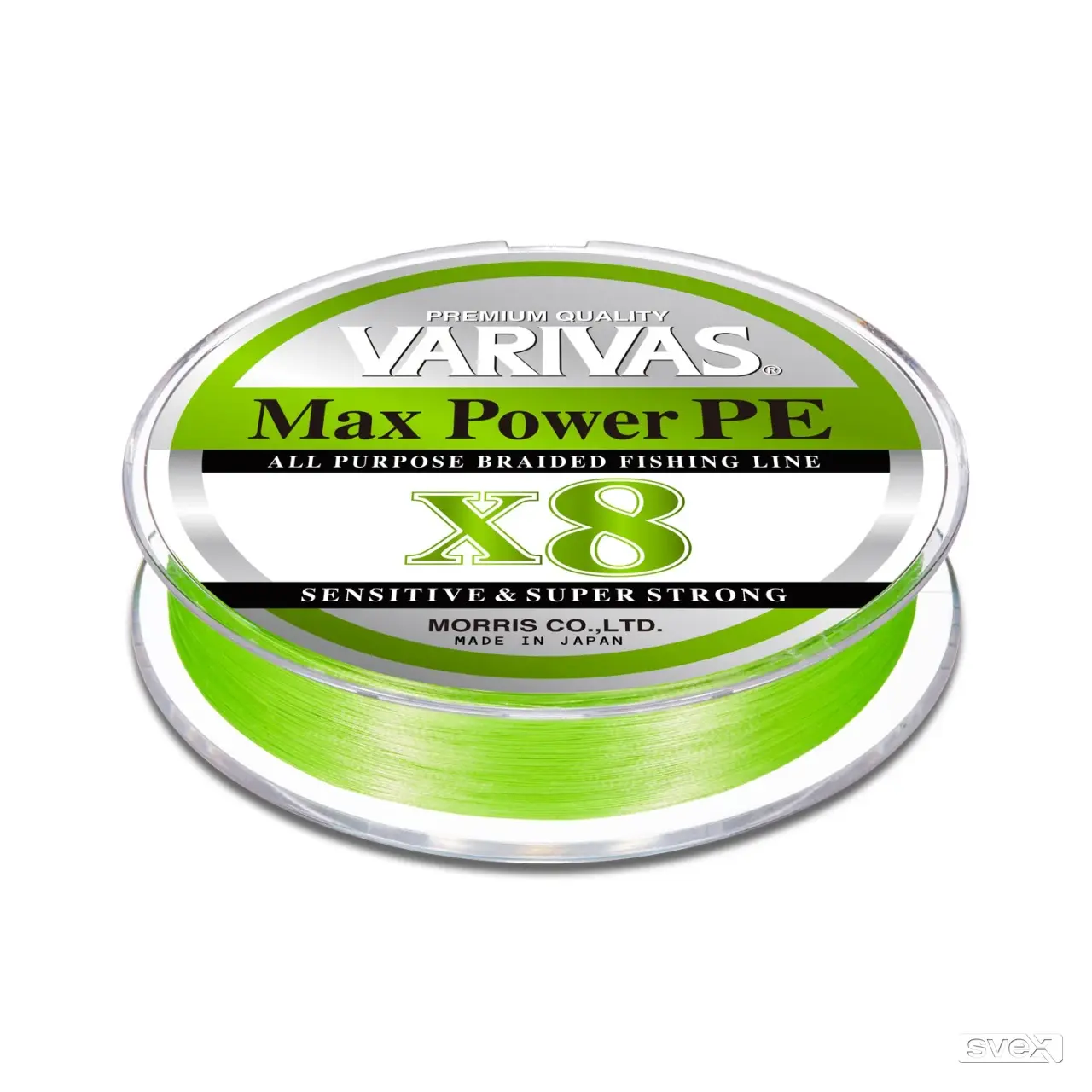 Varivas Max Power PE X8 Lime Green 150m - #0.6/0.132mm