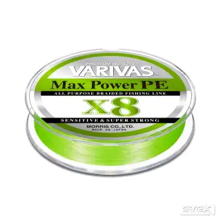 Varivas Max Power PE X8 Lime Green 150m - #0.6/0.132mm
