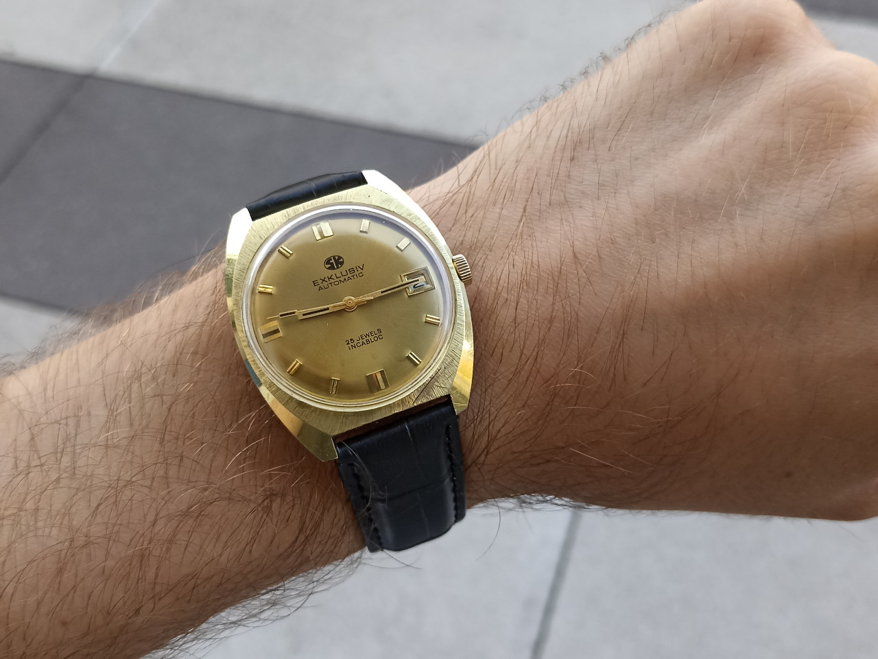 EXKLUSIV AUTOMATIC 25 JEWELS MADE IN GERMANY MUŠKI SAT