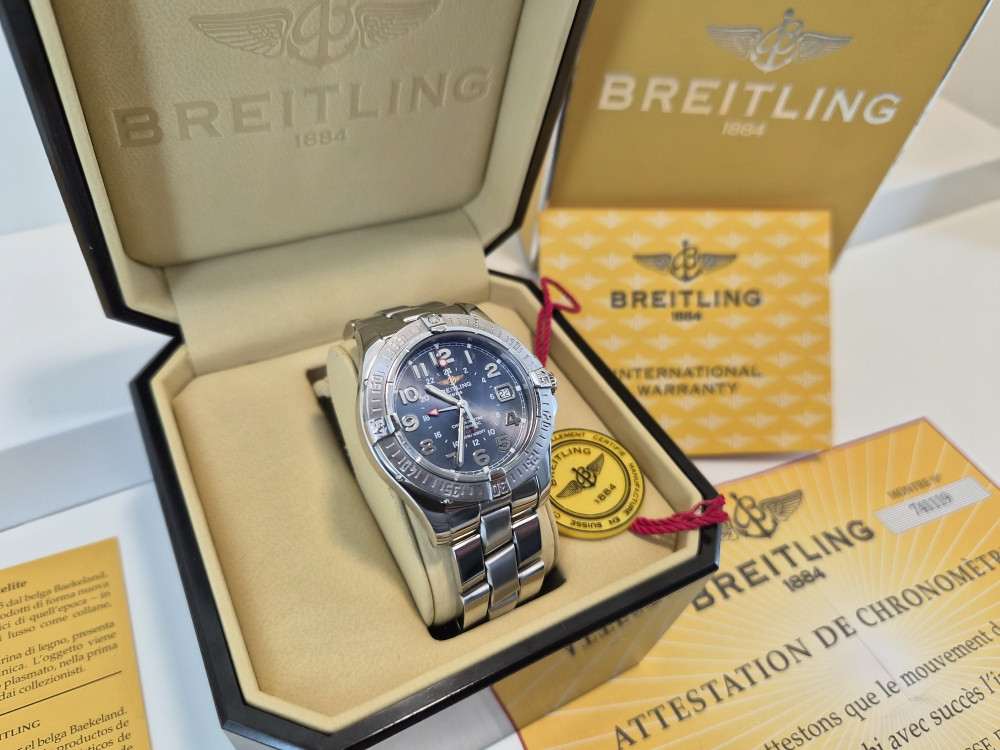 NAVI.BA  Breitling Colt GMT (Ref. A32350) Automatic  FULL SET