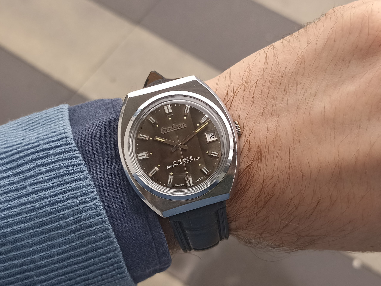 OMIKRON SWISS MADE MEHANIČKI RUČNI MUŠKI SAT