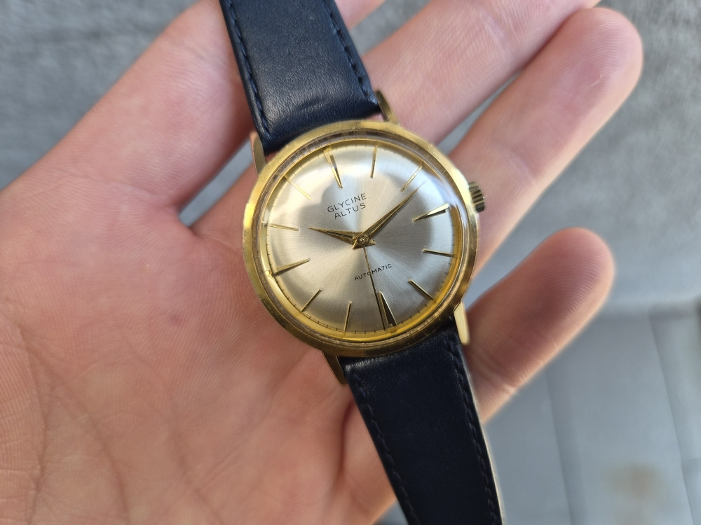 GLYCINE ALTUS AUTOMATIC ETA 2451 VINTAGE SAT NAVI.BA