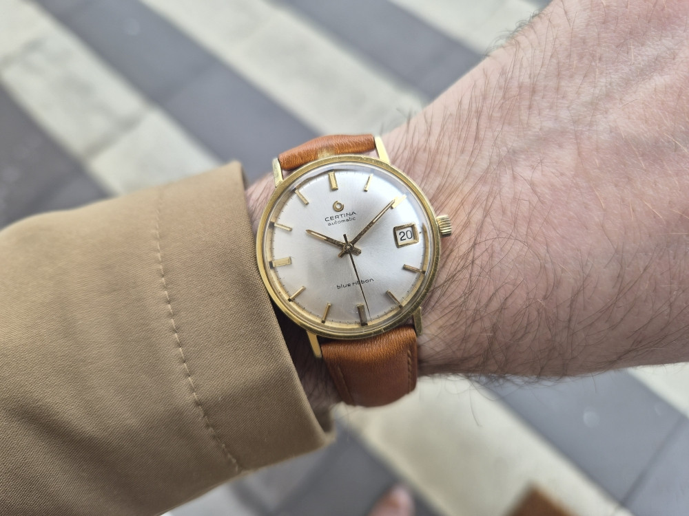CERTINA AUTOMATIC  BLUE RIBBON  VINTAGE RUČNI SAT NAVI.BA