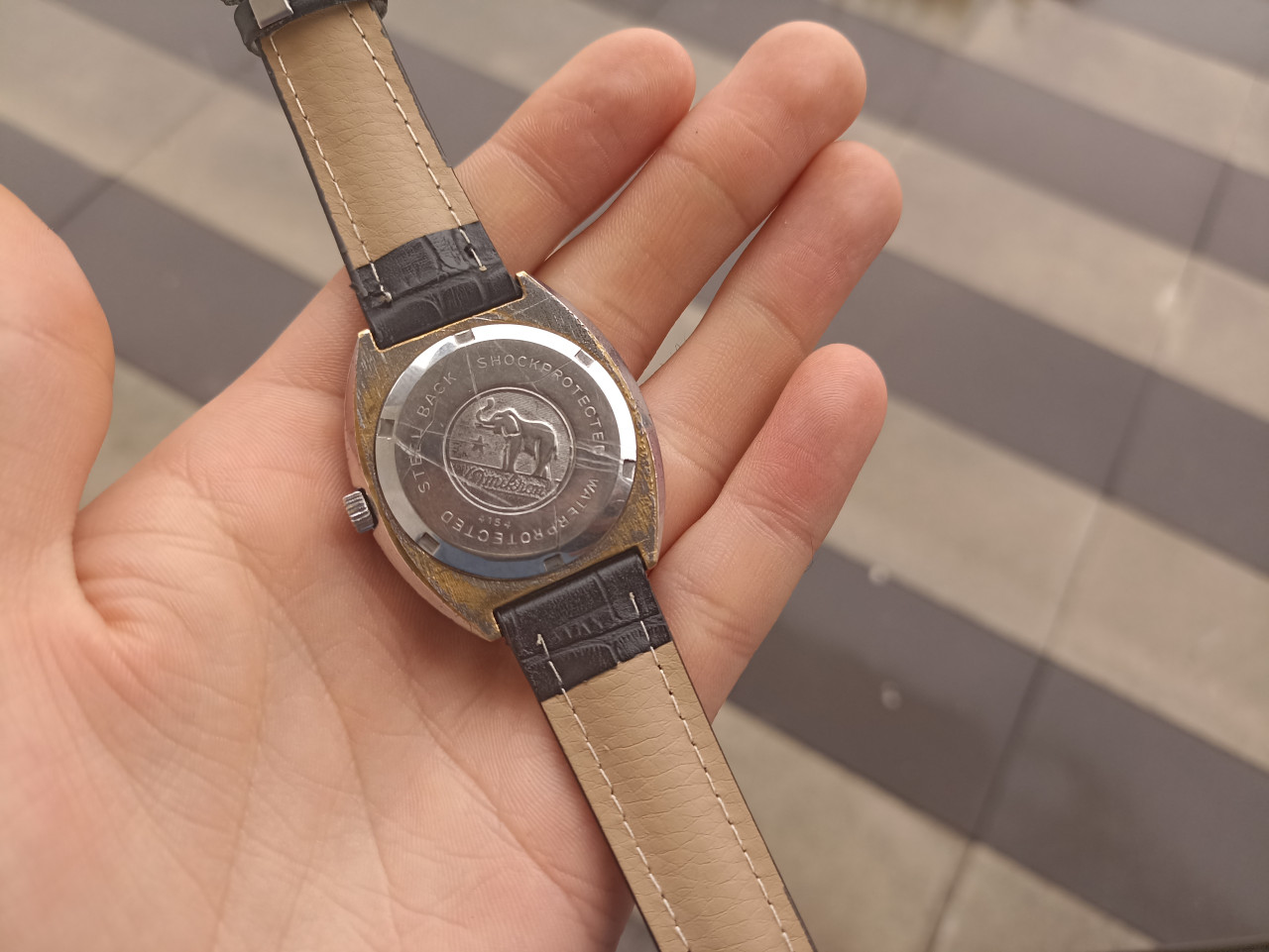 OMIKRON SWISS MADE MEHANIČKI RUČNI MUŠKI SAT