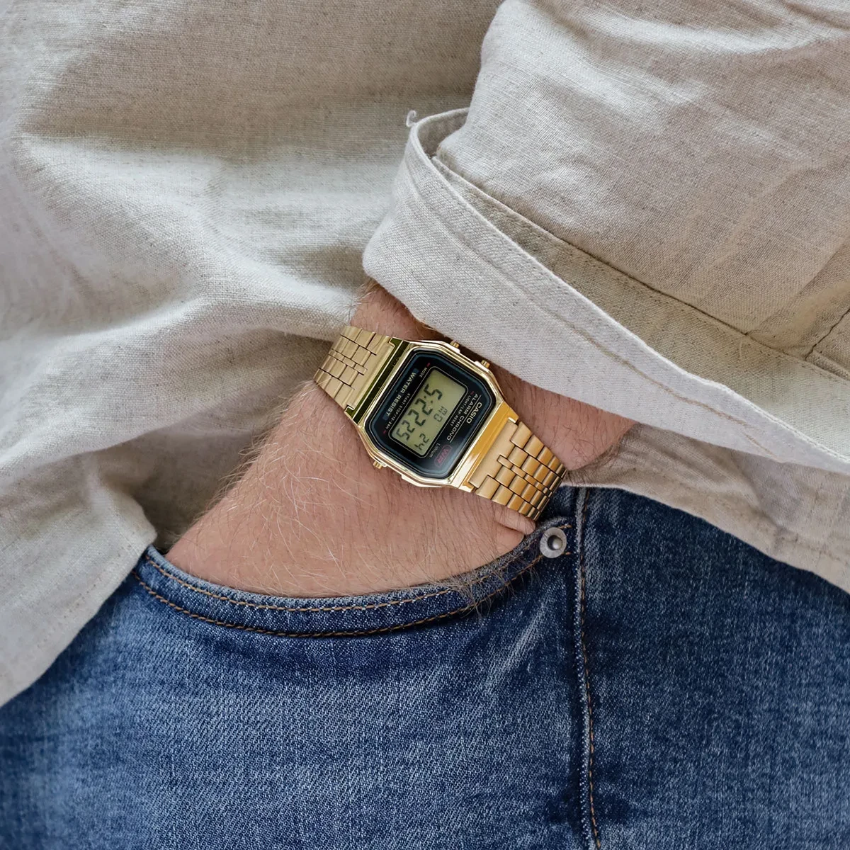 CASIO A159WGEA-1EF VINTAGE UNISEX RUČNI SAT NAVI TUZLA