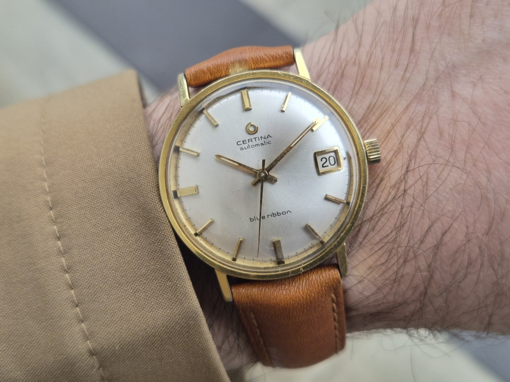 CERTINA AUTOMATIC BLUE RIBBON VINTAGE RUČNI SAT NAVI.BA