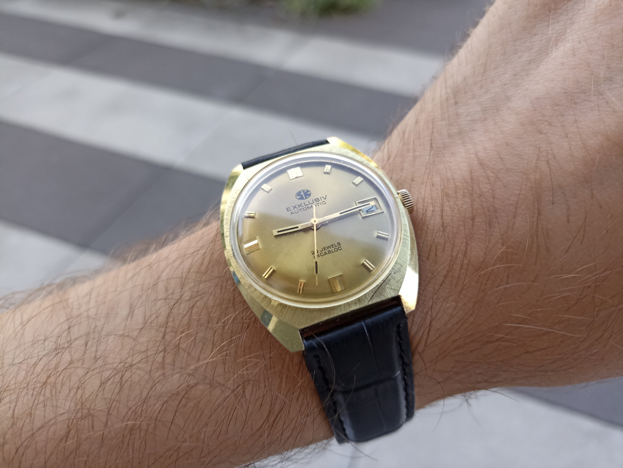 EXKLUSIV AUTOMATIC 25 JEWELS MADE IN GERMANY MUŠKI SAT