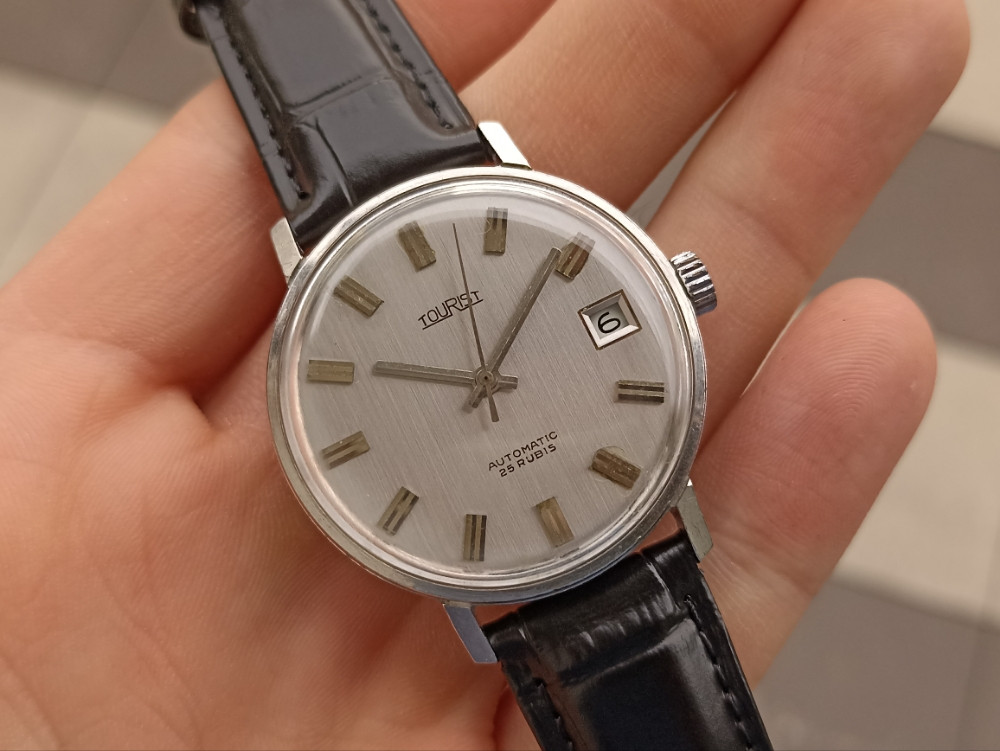 TOURIST AUTOMATIC 25 RUBIS PUW1561 VINTAGE RUČNI SAT