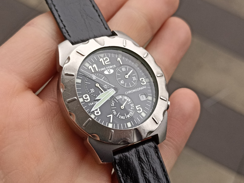 TIME FORCE 1991M CHRONOGRAPH SWISS MADE MUŠKI RUČNI SAT