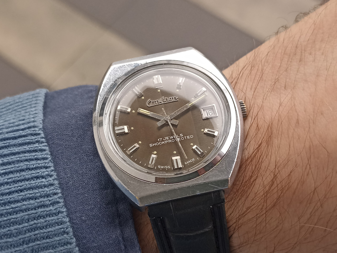 OMIKRON SWISS MADE MEHANIČKI RUČNI MUŠKI SAT