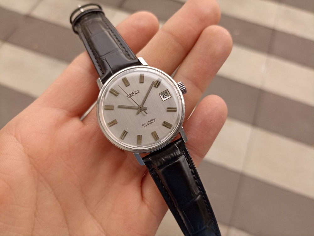 TOURIST AUTOMATIC 25 RUBIS PUW1561 VINTAGE RUČNI SAT