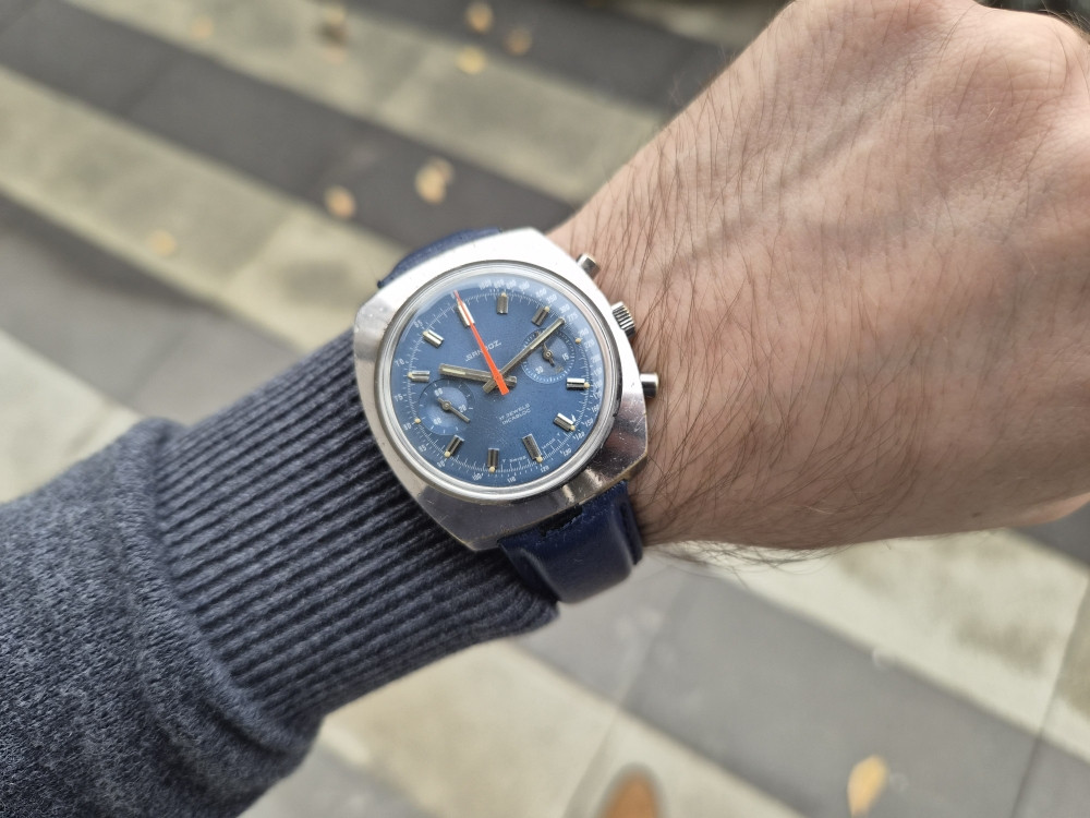 NAVI.BA SANDOZ CHRONOGRAPH Cal. 7733 Valjoux MEHANIČKI SAT