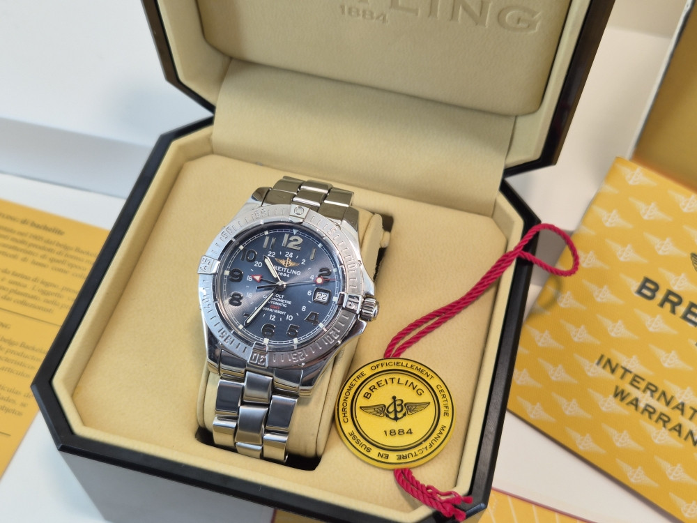 NAVI.BA  Breitling Colt GMT (Ref. A32350) Automatic  FULL SET