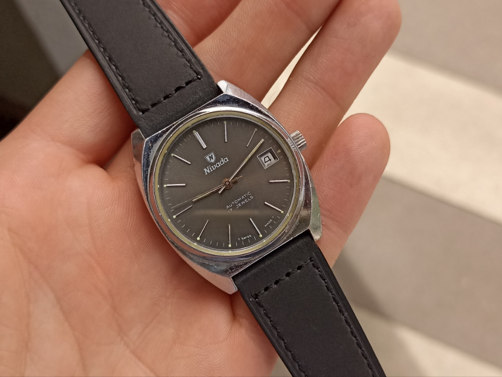 NAVI.BA NIVADA  ETA AUTOMATIC MEHANIČKI RUČNI SAT VINTAGE