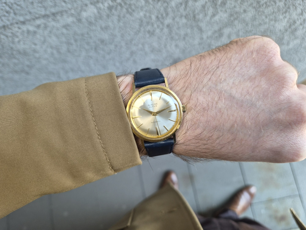 GLYCINE ALTUS AUTOMATIC ETA 2451 VINTAGE SAT NAVI.BA
