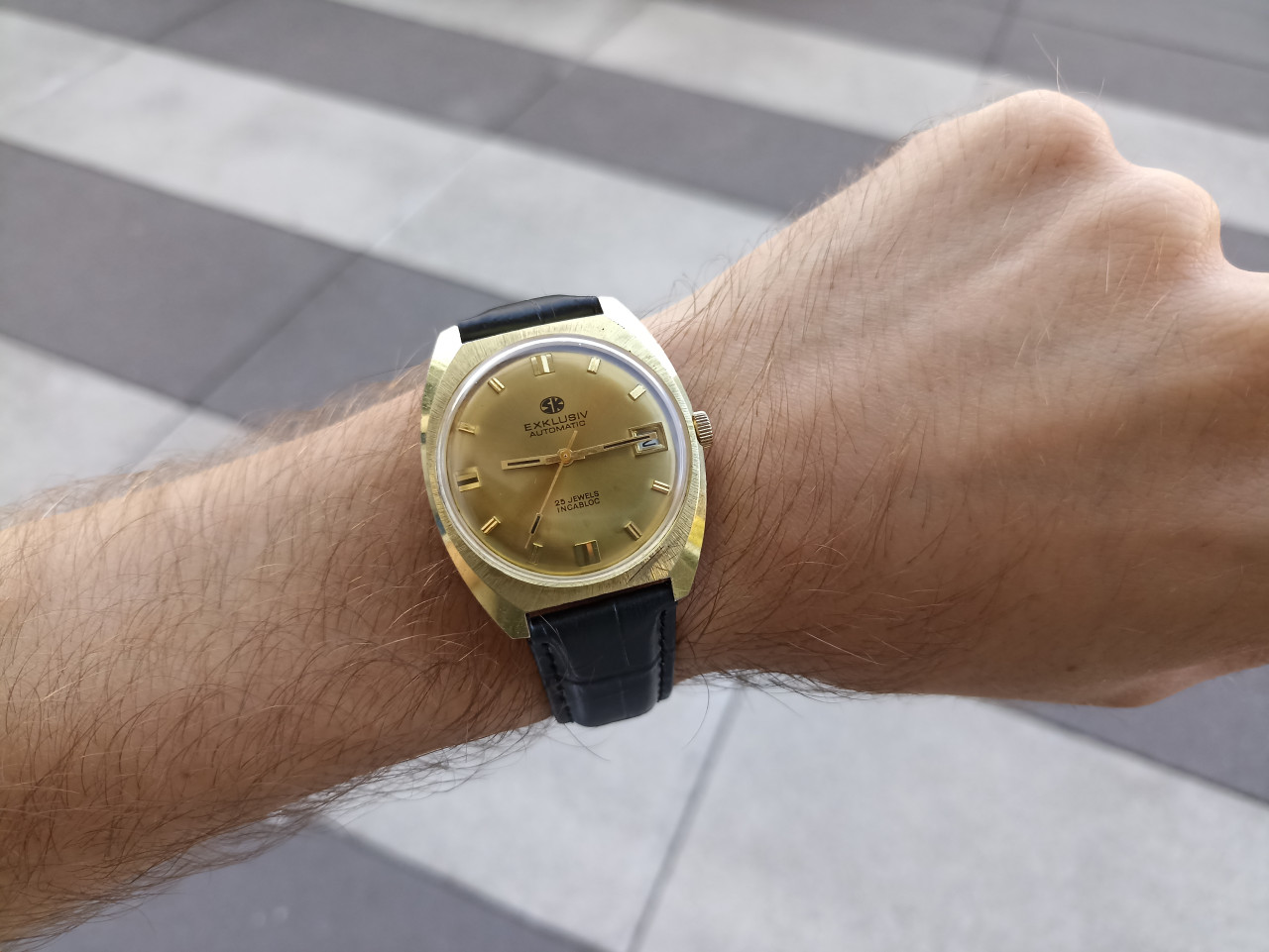 EXKLUSIV AUTOMATIC 25 JEWELS MADE IN GERMANY MUŠKI SAT