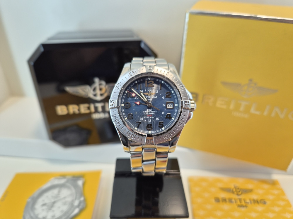 NAVI.BA  Breitling Colt GMT (Ref. A32350) Automatic  FULL SET