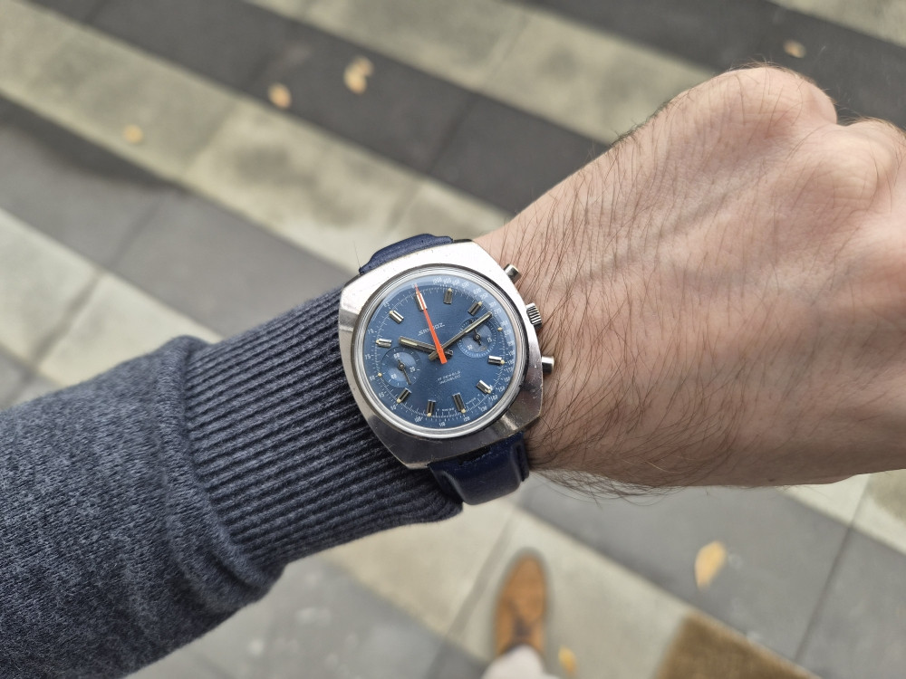 NAVI.BA SANDOZ CHRONOGRAPH Cal. 7733 Valjoux MEHANIČKI SAT