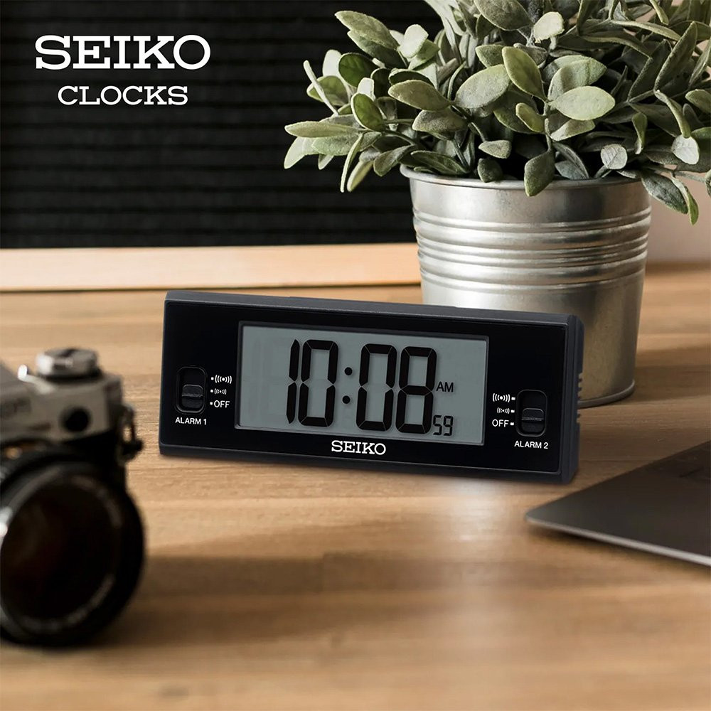 SEIKO ALARM DIGITALNI BUDILNIK QHL093K