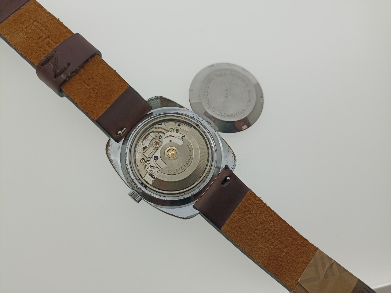 FACIT SWISS MADE ETA 2782 AUTOMATIC VINTAGE RETRO SAT