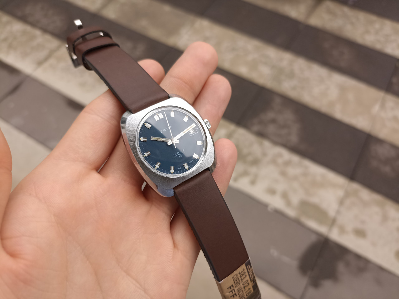 FACIT SWISS MADE ETA 2782 AUTOMATIC VINTAGE RETRO SAT