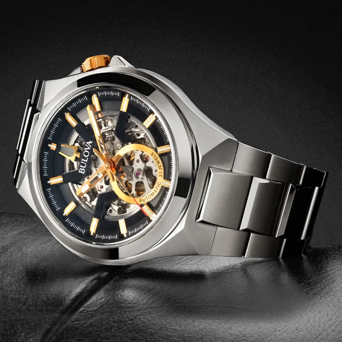 NAVI.BA BULOVA Maquina AUTOMATIC  98A224 MUŠKI RUČNI SAT