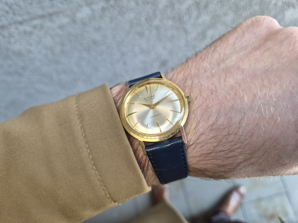 GLYCINE ALTUS AUTOMATIC ETA 2451 VINTAGE SAT NAVI.BA